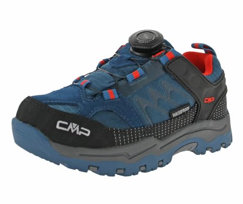 CMP Kiruna Low Trekking Boys Trainers Blue, blue, 34 EU