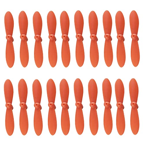 Drone accessories For Cheerson CX 10 Mini Drone 20Pcs/Pack Propeller Set Airscrew Replacement for Cheerson CX 10 Mini Drone Quadcopter Helicopter RC Accessories 5 Colors Replaceable accessories ( Colo
