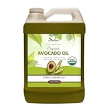 USDA Certified Organic Cold Pressed Unrefined Raw Avocado Oil - 1 Gallon/128 fl.oz