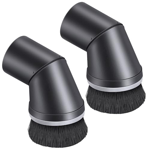 Feekoon Vacuum Cleaner Dust Brush Compatible with Miele C and S Series, 35mm SSP-10, 07132710, Rotating Replacement Dusting Brush for Vacuuming Sofas and Baseboards(2 Pack)