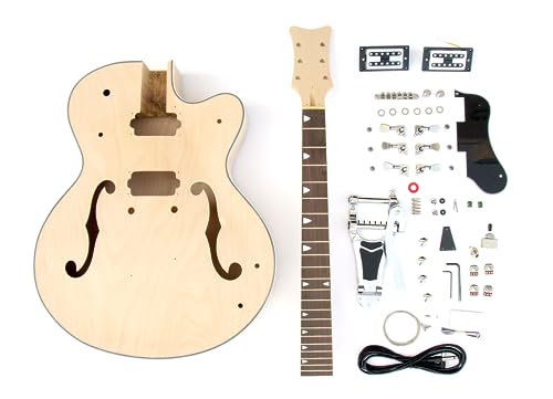 HB Hollow Body Style Build Your Own Guitar Kit