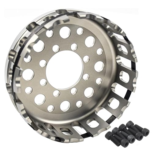 Ducati Dry clutch basket 748 851 888 Paso 916 996 998 749 999 851 888 1098 1198 Dry Clutch Basket Corse-style with Plate Bolts 19810271A for Ducati MH900E, Monster, SportTouring, ST2, ST4,