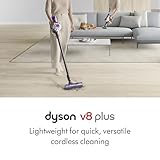 Dyson V8 Plus Cordless Vacuum, Silver/Nickel