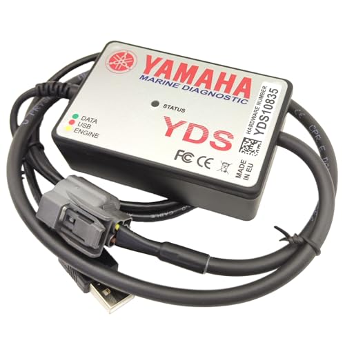 YamahaMarine Y.D.S. Marine Diagnostic Kit for Outboard Engines & PWC - Compatible with EFI 4-Stroke & HPDI Models, Includes Hardware, Software