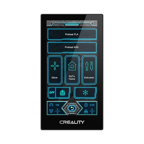 Creality 3D Pad, Upgrade 5 inch HD Touch Screen with Animal Texture Effect, Control Board for Ender3/ Ender 3 V2/ Ender 3 Pro/Ender 5 Pro/CR-10 and All FDM 3D Printers with Marlin firmware