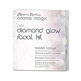 Aroma Magic Diamond Glow Facial Kit - Multi Use | 6 Steps Skincare Set | Rejuvenating Facial Kit | Restores Softness & Glow | for All Skin Types