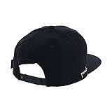 WITHMOONS Snapback Hat Thuglife Embroidery Hiphop Baseball Cap AL2862 (Black)