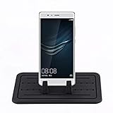 Keenso Silicone Car Phone Holder Pad Mat Dashboard Antislip Stand Cell Phone Mount Holder Dash Adjustable for Smartphone GPS Table Holder