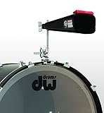 LP ROCK Ridge Rider Cowbell with ½ inch Mount Black LP008-N