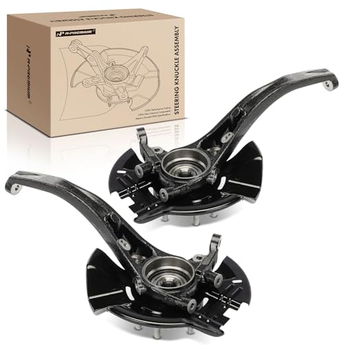 A-Premium 2 x Front Left and Right Steering Knuckle & Wheel Bearing Hub Assembly Compatible with Hyundai Sonata 2006 2007 2008 2009 2010, Driver and Passenger Side
