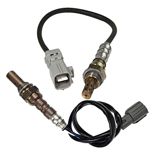 1 Pair Air Fuel Ratio Oxygen Sensor Upstream and Downstream Replacement for 2003 2002 Toyota Camry 2.4L O2 Sensor 234-9010 234-4149