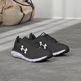 Under Armour Women's Charged Assert 9, Black/White, 7.5 US