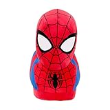 Spiderman Marvel Slippers (Medium/Large) - Officially Licensed Slippers for Kids & Adults - Superhero Character Slippers for Boys, Girls, Men, & Women - Happy Feet Mens & Womens Fluffy Slippers