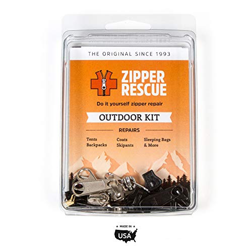 Zipper Rescue Zipper Repair Kits – The Original Zipper Repair Kit, Made in America Since 1993 (Outdoor)