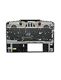 Replacement for HP Gaming Pavilion 15-DK 15-DK0126TX TPN-C141 Laptop Upper Case Palmrest Green Backlit Keyboard Assembly Part L57593-001 AP2K8000310