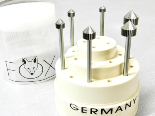 Jewelry Setting Burs Fig 413 Jewelers Stone Setters Bur 040-080 Large 6 Pc Set