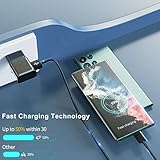 Android Phone Charger Type C Charger with 10 FT C Charger Cable Fast Charging for Samsung Galaxy S10/S10e/S10+/S9/S9+/S8/S8+/S23/S22/S21 Ultra/S20/Note 20/Note 10/Note 9/S25/s25+/S24/S24+/S24 Ultra