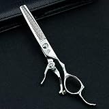 6" 440C barber hair scissors hairdressing thinning haircut scisors japan hairdresser SUS razor gift hot shears salon hairstylist