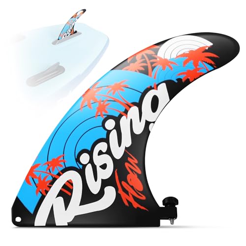 SereneLife Replacement Fin for SereneLife Inflatable Stand-Up Paddle Boards, Compatible with Thunder Wave Model SLSUPB518, Universal Paddle Board Fin for Water Sports