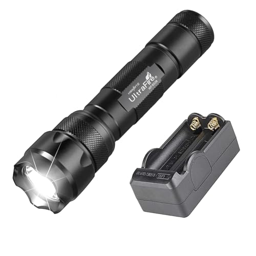 ULTRAFIRE Single Mode Handheld Flashlight WF-502B, V6 LED, Super Power 1000 Lumens hwawys led Flashlights Small Pocket Torch