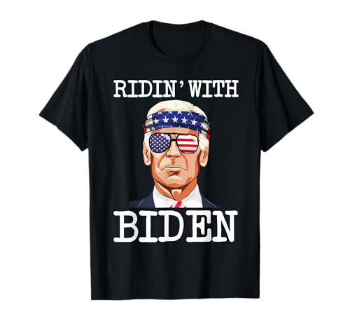 Ridin With Biden Vote Pro Joe Biden For President 2020 T-Shirt