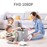 HiSpyCam Hidden Camera Clock - Full HD 1080P Spy Camera - WiFi Wireless Nanny Cam - Night Vision - Indoor Home Security Monitoring