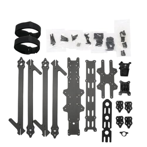XL10 V6 10 Inch 420mm Wheelbase Ultra Long Range HD True-X Carbon Frame Compatible With O3 Air Unit CADDX Vista HD VTX RC Drone(WITH 3D PRINT)