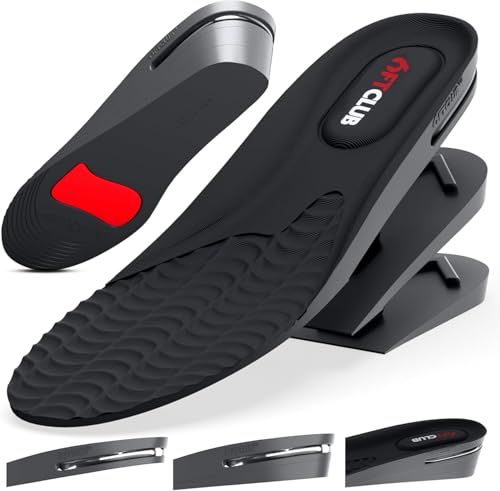 6FT Next Level Advanced Height Increase Insole 3 Layer Elevation Soles Men's Shoe Lifts 1.75 Inch Height Inserts for Lo-Tops and Hi-Tops