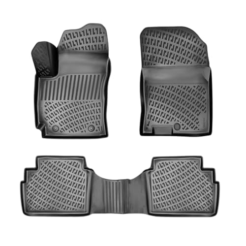 Car Floor Mats Liner Fits Chery Tiggo 8 Pro Excellent Package 5 Passenger 2020-2025 | Interior Accessories Car Mats Black | Custom Fit Floor Liner for Cars | All Weather Waterproof Durable 3D Liner