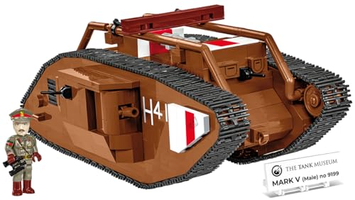COBI Historical Collection Great War Mark V (Male) no. 9199 Tank