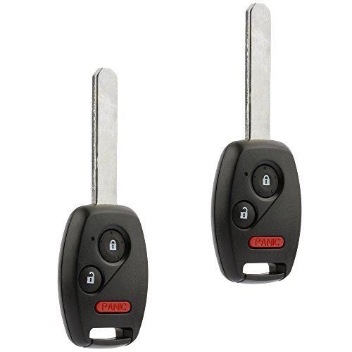 Key Fob fits 2005 2006 2007 2008 Honda Pilot Keyless Entry Remote (CWTWB1U545) with Instructions, Set of 2
