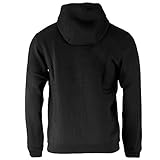 Nike Men's Sportswear Full Zip Club Hoodie, Black/Black/White, Large