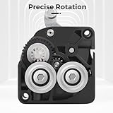 Creality K1/K1 Max/K1C Extruder Motor, Original K1 Max Circular Stepper Motor 3D Printer Extruder Stepper Motor 0.8A 12 Tooth Gear, 3D Printer Stepping Motor for K1 SE/Ender 3 V3/Ender 3 V3 Plus