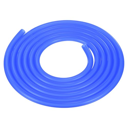 DMiotech Silicone Vacuum Tubing Hose Line, 10Ft 1/8"(3mm) Automotive Replacement Vacuum Hose, 4.5mm Wall Thickness High Temperature Vacuum Tube 130 PSI Max Pressure, Blue
