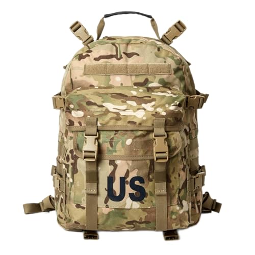 MT Military Army MOLLE 2 Tactical Assault Backpack, Rifleman 3 Day Pack, Medium Rucksack Multicam Camo (Assault Pack UN)