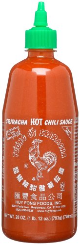 Huy Fong Sriracha Chili Sauce, 28 Ounce Bottle (Pack of 6)