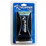 FL!PPER Flipper Cleaner Float - 2-in-1 Floating Magnetic Aquarium Glass Cleaner- Scrubber & Scraper Aquarium Cleaning Tools & Standard Aquarium Scraper Replacement Blades