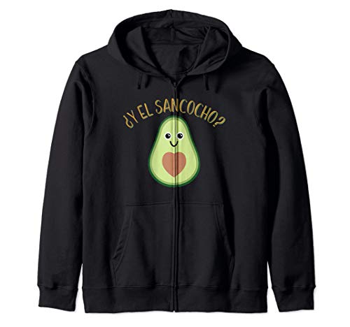 Avocado Lover - Y el Sancocho - Latin Style Zip Hoodie