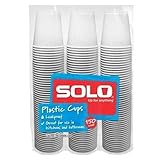 Solo 3-Ounce Plastic Bathroom Cups, 150-Count Package (150)