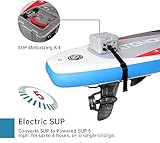 SUP Electric Fin Under water Thruster, Electric Motorized Fin, Electric Fin Stand Up Paddleboard, Electric Surf Fin, Boost Fin for Your Paddleboard