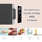 Alpicool T50 Dual Temperature Control 12 Volt Refrigerator 53 Quart Portable Car Fridge Freezer (-4°F~68°F) for Truck, RV, Boat, Camping and Travel