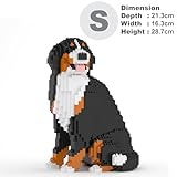 JEKCA Bernese Mountain Dog 05SB | Plastic Building Blocks | Age 14+