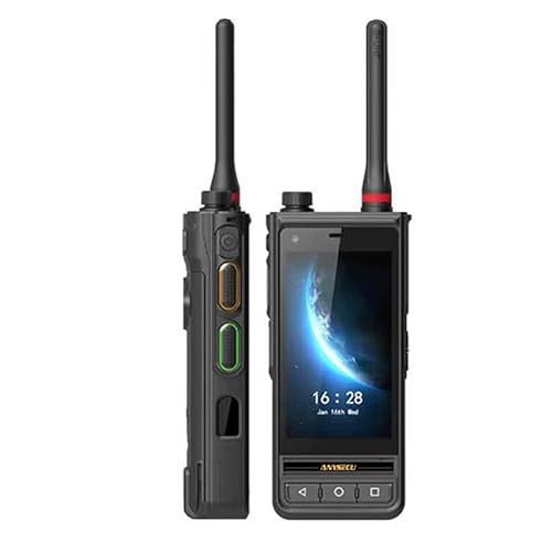 Anysecu E81 Network Radio Zello 4G Android9 Radio with DMR UHF Zello Real PTT IP67 LTE 4G Smartphone