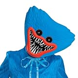 Disguise Huggy Wuggy Costume for Kids, Official Poppy Playtime Costume with Headpiece, Child Size (7-8)