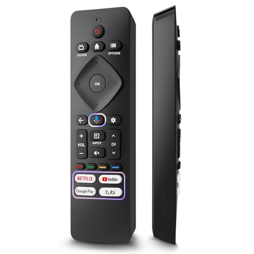 Voice Remote Control for Philips-TV-Remote-Replacement,for Philips Google Smart TVs URMT26CND002