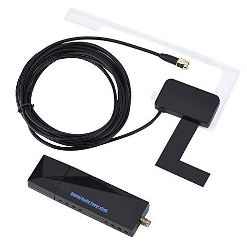 DAB Receiver, Car Radio DABDAB+ Digital Radio Antenna Receiver for Car System, USB Port, SMA Connector
