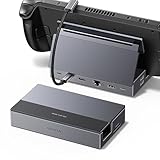 UGREEN Steam Deck Dock 9-in-1 USB C Docking Station with Foldable Stand, 4K@60Hz HDMI, Gigabit Ethernet, PD 100W, 10Gbps USB A&C 3.2, TF/SD Compatible with Steam Deck, Rog Ally, Rog X, Legion Go etc.