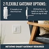 Legrand Radiant WNRR20WH 20 Amp Smart Outlet with Netatmo, Compatible with Alexa, Google Assistant & Apple HomeKit, 20A, White (1 Count)