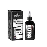 Allegory Tattoo Ink – Ultra Blak, Premium Black Tattoo Ink, Perfect for Lining and Shading, Smooth, Consistent Pigment, Vegan Friendly Tattoo Color, Organic Ink, Crafted in The USA (2 oz)