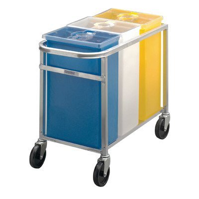 Channel 123B Ingredient Bin, Replacement Bin Only, Plastic Construction, 15"W x 9"D x 22"H, NSF Listed, Durable Storage Solution for Dry Ingredients, Blue Color